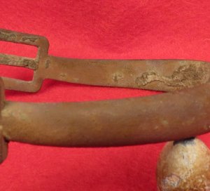 US Cavalry Spur - Marked "Allegheny Arsenal"