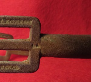 US Cavalry Spur - Marked "Allegheny Arsenal"