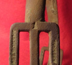 US Cavalry Spur - Marked "Allegheny Arsenal"