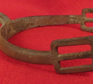 US Cavalry Spur - Marked "Allegheny Arsenal"