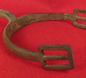 US Cavalry Spur - Marked "Allegheny Arsenal"