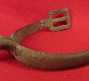 US Cavalry Spur - Marked "Allegheny Arsenal"