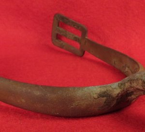 US Cavalry Spur - Marked "Allegheny Arsenal"