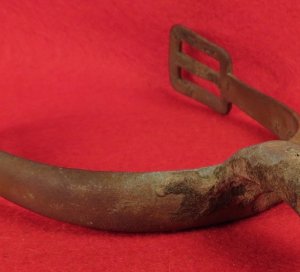 US Cavalry Spur - Marked "Allegheny Arsenal"