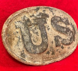 US Cartridge Box Plate - Contractor Marked "W. H. SMITH / BROOKLYN"