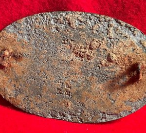 US Cartridge Box Plate - Contractor Marked "W. H. SMITH / BROOKLYN"