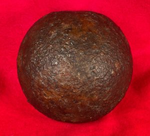 12 Pounder Exploded Cannonball Half Shell