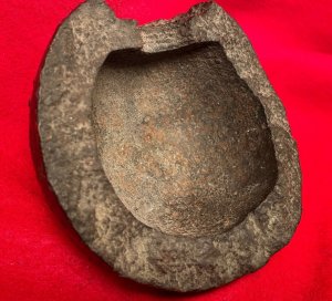 12 Pounder Exploded Cannonball Half Shell