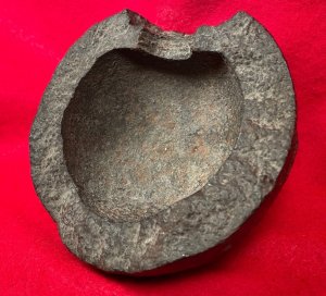 12 Pounder Exploded Cannonball Half Shell