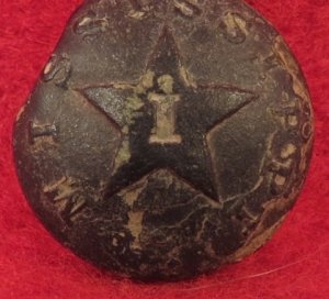 Mississippi Infantry Cuff Button - Published