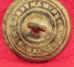 Federal Infantry Overcoat Button