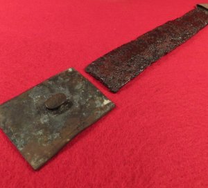 Confederate Side Knife with Scabbard Frog & Tip