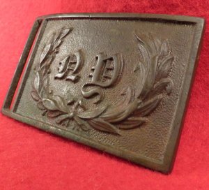 New York Militia Officer Belt Buckle - Cole's Hill - Museum Quality