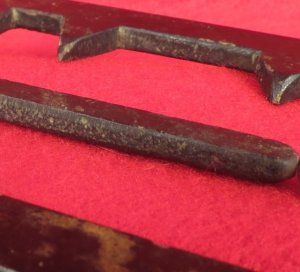 Confederate "Georgia" Frame Buckle - Thick, Heavy Type - Sydney G. Kerksis Collection