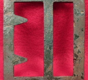 Confederate Frame Belt Buckle - Small Cavalry Size