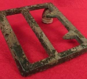 Confederate Frame Belt Buckle - Small Cavalry Size