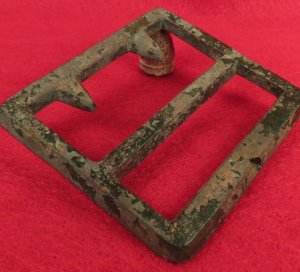 Confederate Frame Belt Buckle - Small Cavalry Size