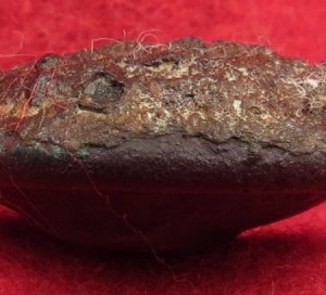 Confederate Western Theatre Puff "I" Infantry Button 