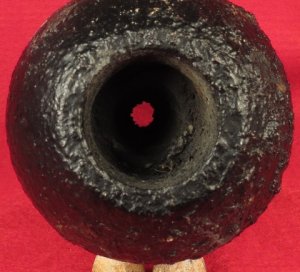 Fired 3 Inch Schenkl Case-Shot Artillery Shell Fragment - Front Section