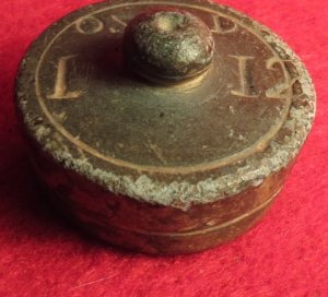 Apothecary Scale Weight