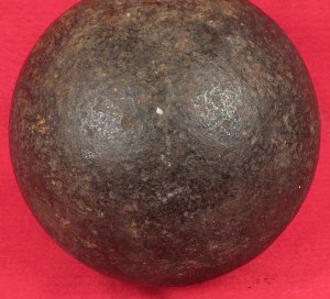 12 Pounder Solid Shot Cannonball
