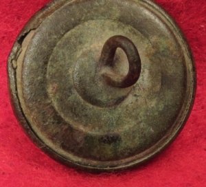 Confederate Army Officer Button