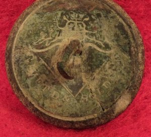 Confederate Army Officer Button