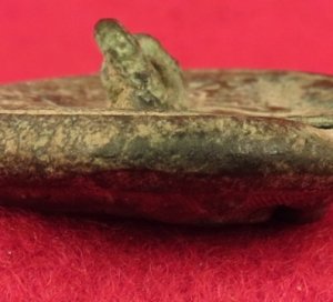 Confederate Army Officer Button