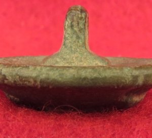 Confederate Infantry - Cast "I" Button - High Quality