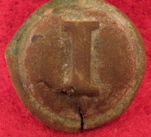 Confederate Infantry - Block "I" Button