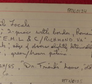 Confederate Infantry - Block "I" Button