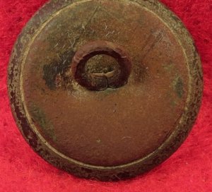 Confederate Infantry - Lined "I" Button