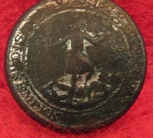 Virginia State Seal Cuff Button