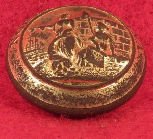 North Carolina State Seal Coat Button