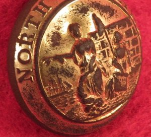 North Carolina State Seal Coat Button