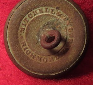 North Carolina State Seal Coat Button