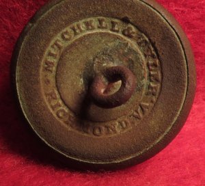 North Carolina State Seal Coat Button