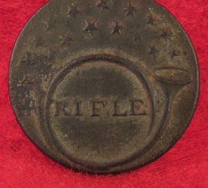 Regiment of Rifles Button