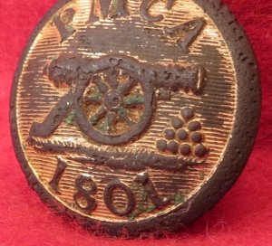 Providence Marine Corp Artillery Coat Button