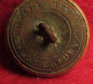 Federal Infantry Overcoat Button