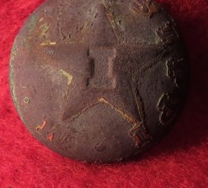 Mississippi Infantry Coat Button