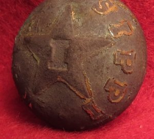 Mississippi Infantry Coat Button