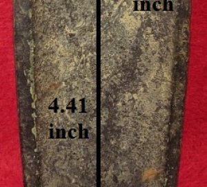 Confederate Brass Firearm Butt Plate - Marked "CS" - Enfield Pattern
