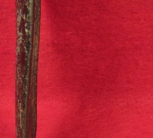 Confederate Brass Firearm Butt Plate - Marked "CS" - Enfield Pattern