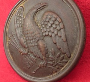 Eagle Plate Marked "J. I. Pittman"