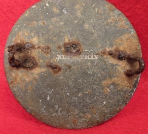 Eagle Plate Marked "J. I. Pittman"