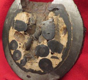 12 Pounder Cannonball Case-Shot Half for use w/ Rare Wright Time Fuze