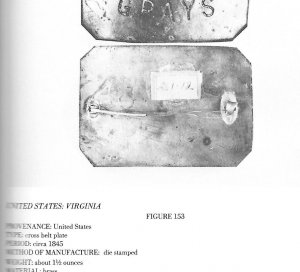 Plates and Buckles of the American Military 1795-1874
