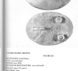 Plates and Buckles of the American Military 1795-1874