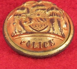 New York Police Button